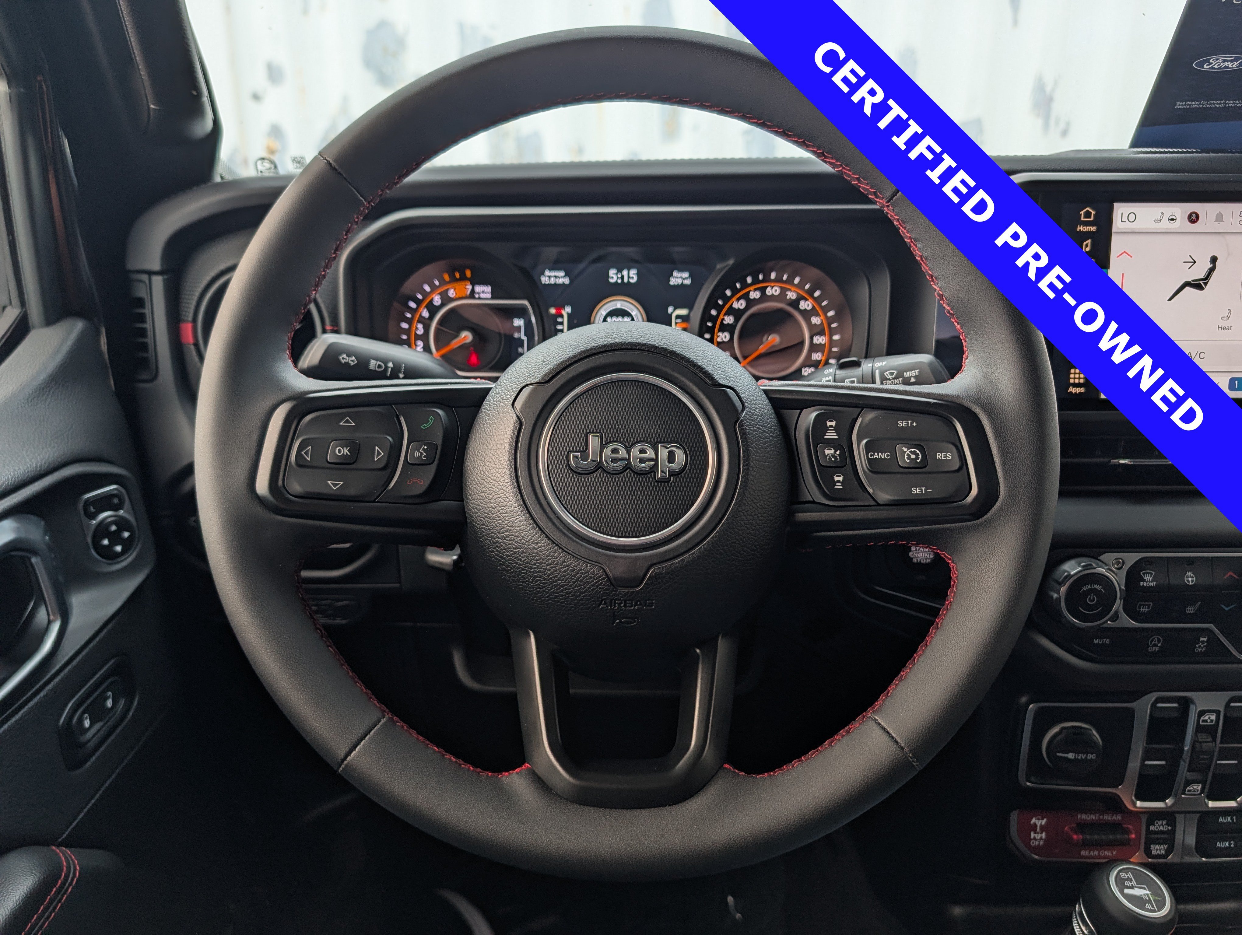 Used 2024 Jeep Wrangler Unlimited Rubicon w/ XTREMEE 35" Tire Package AWD/4WD image 26