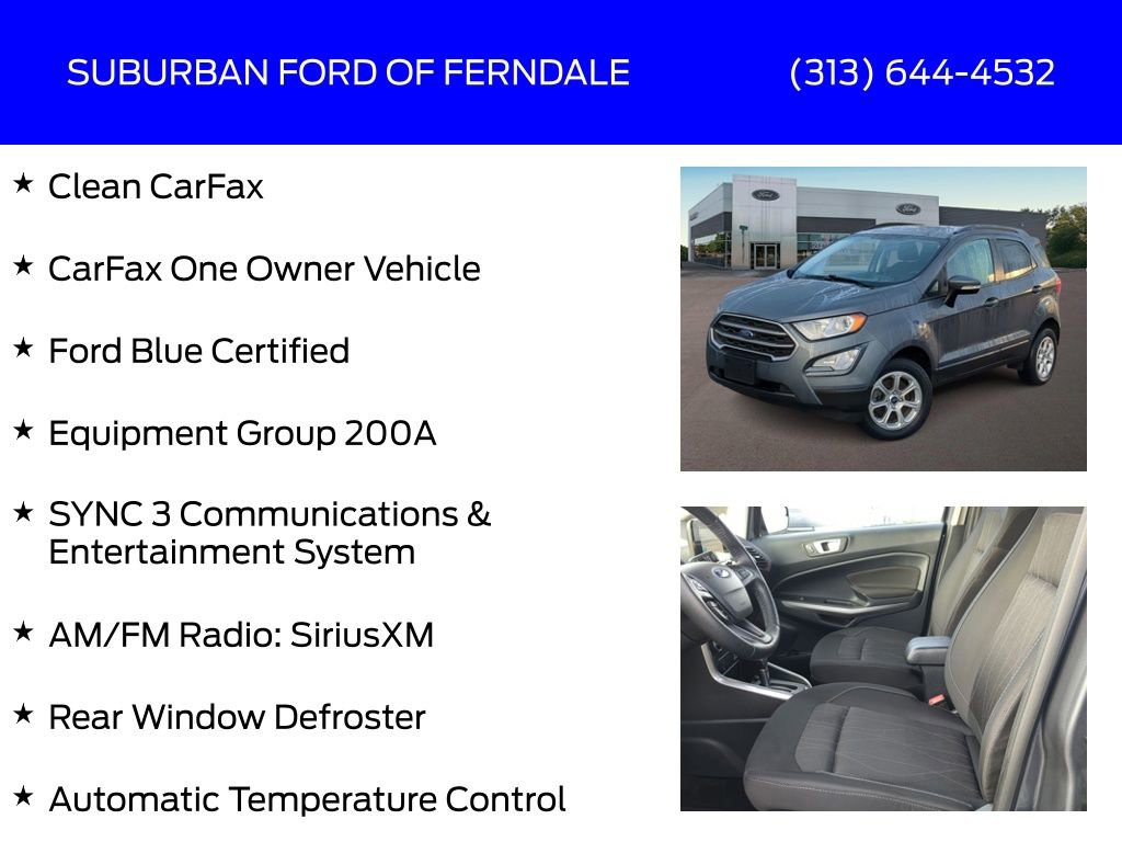 Certified 2018 Ford EcoSport SE image 4