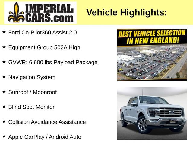 Certified 2023 Ford F150 Lariat w/ Equipment Group 502A High AWD/4WD image 8
