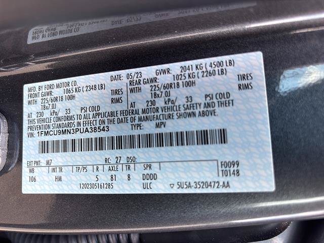 Certified 2023 Ford Escape ST-Line w/ Tech Pack #1 AWD/4WD image 21