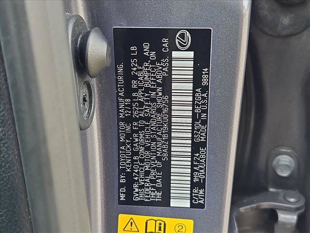Used 2019 Lexus ES 350 F Sport w/ Accessory Package 2 FWD image 22