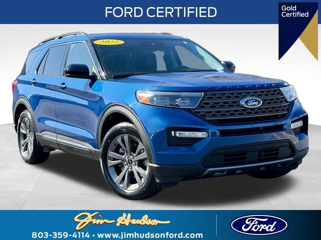 Certified 2022 Ford Explorer XLT w/ Equipment Group 202A