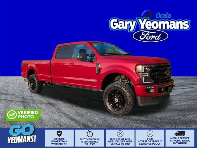 Certified 2022 Ford F350 Lariat w/ Black Appearance Package image 1
