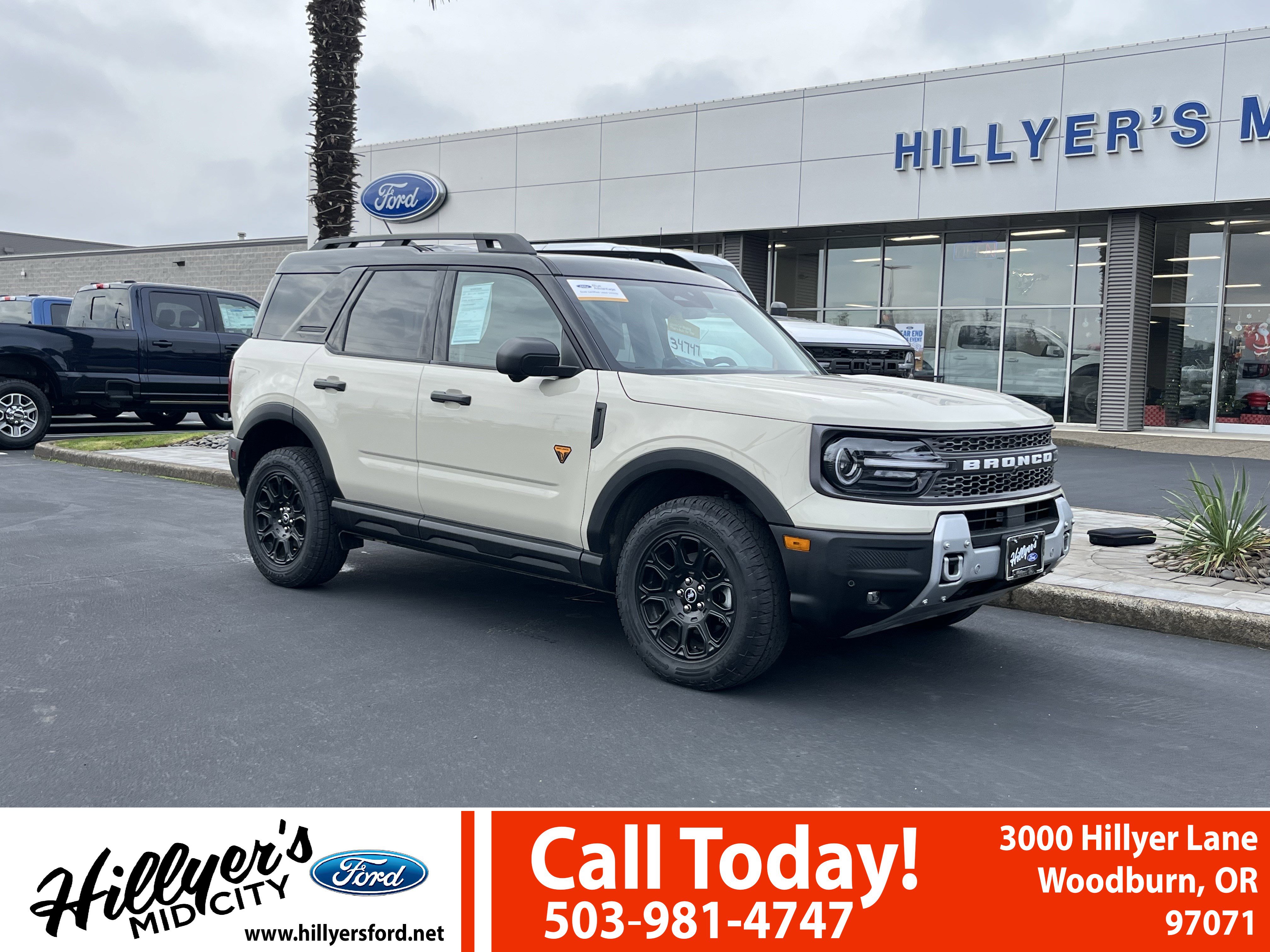 Certified 2025 Ford Bronco Sport Badlands image 1