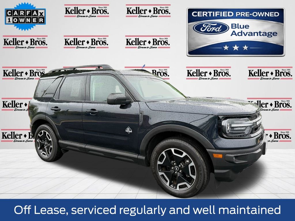 Certified 2023 Ford Bronco Sport Outer Banks w/ Tech Package
