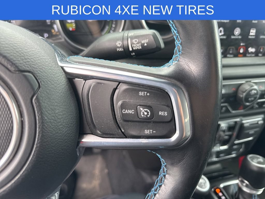 Used 2021 Jeep Wrangler Unlimited Rubicon 4xe w/ Steel Bumper Group AWD/4WD image 17