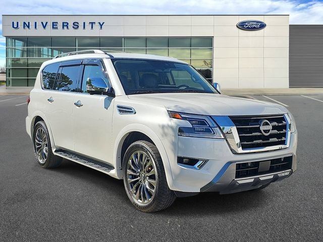 Used 2023 Nissan Armada Platinum w/ Captain's Chairs Package