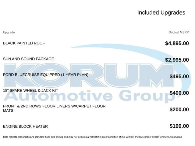 Certified 2025 Ford Explorer ST w/ Sun And Sound Package AWD/4WD image 18
