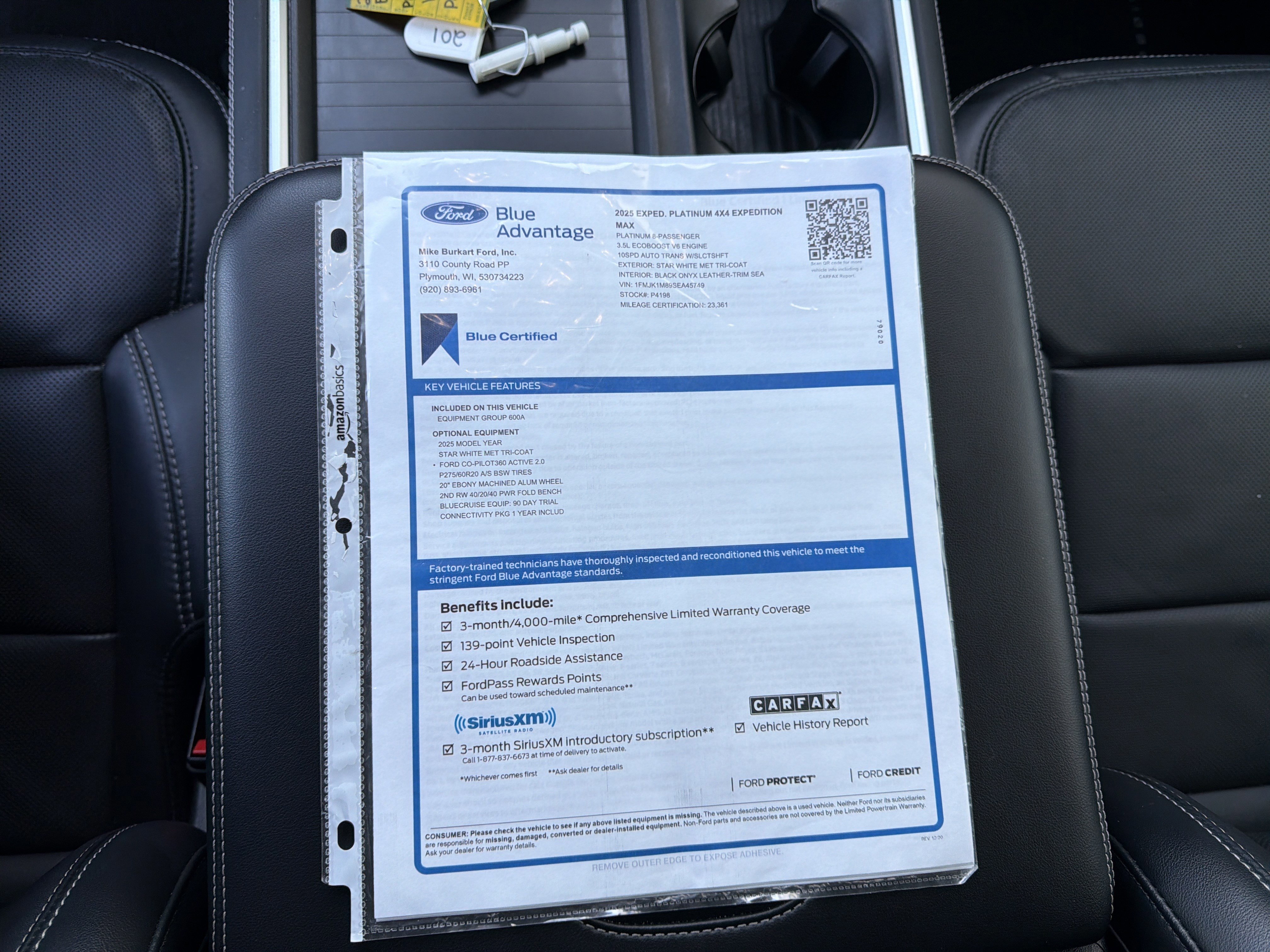 Certified 2025 Ford Expedition Max Platinum AWD/4WD image 74