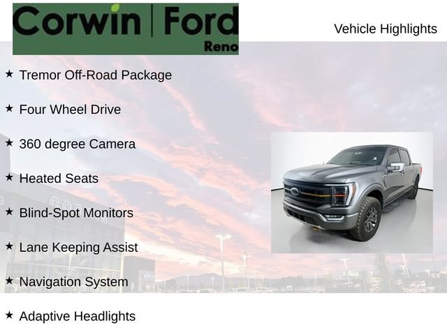 Certified 2023 Ford F150 Tremor w/ Equipment Group 402A High AWD/4WD image 6