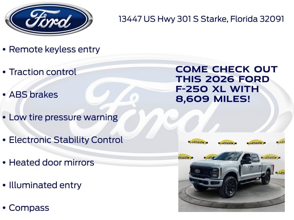 Certified 2026 Ford F250 XL w/ STX Appearance Package AWD/4WD image 5