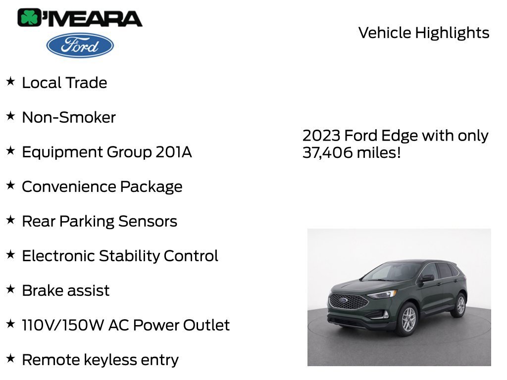 Certified 2023 Ford Edge SEL w/ Convenience Package AWD/4WD image 7
