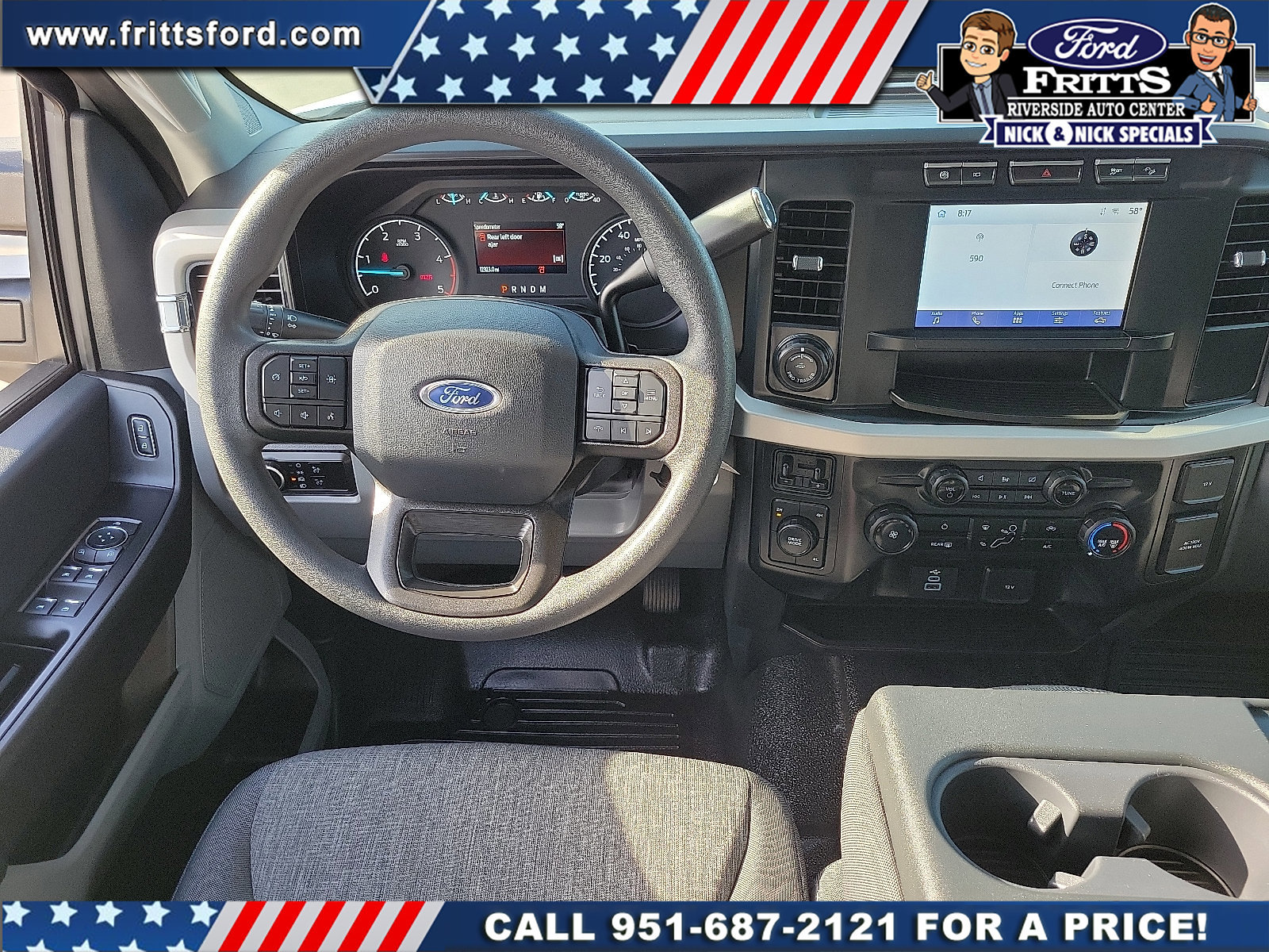Certified 2023 Ford F350 XL w/ 360-Degree Camera Package AWD/4WD image 6