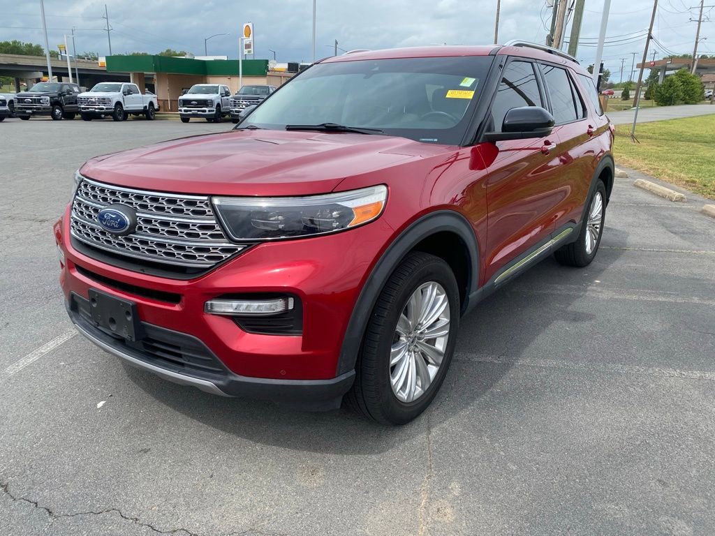 Certified 2020 Ford Explorer Limited w/ Class III Trailer Tow Package RWD image 3