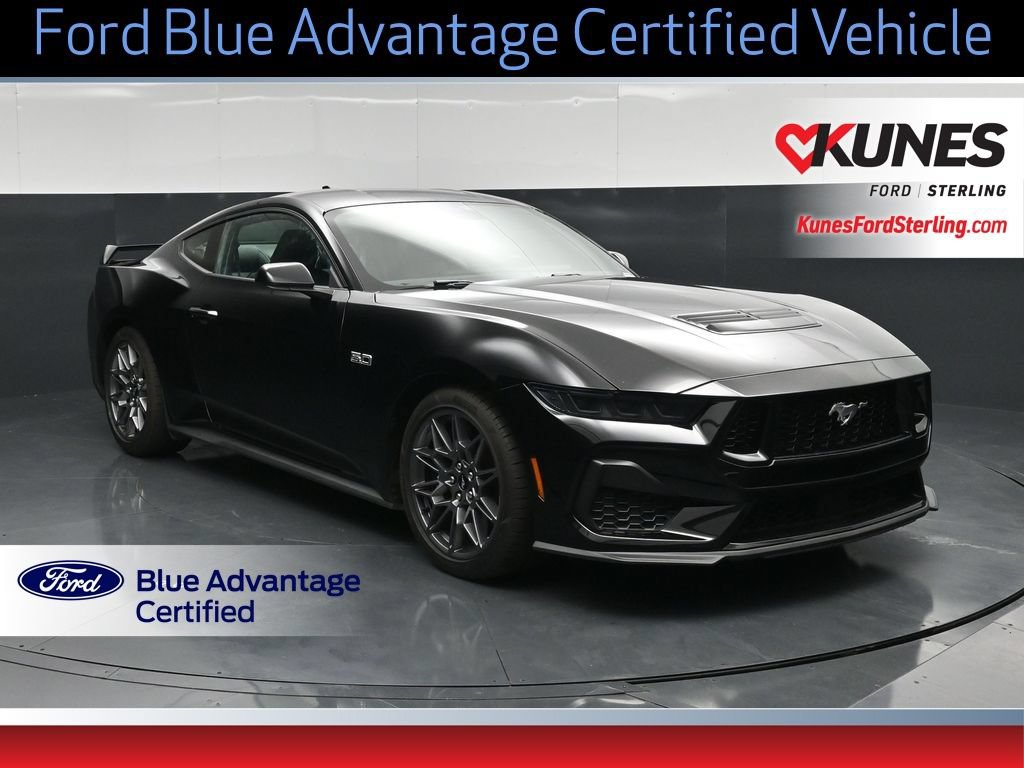 Certified 2025 Ford Mustang GT Premium w/ GT Performance Package RWD image 1