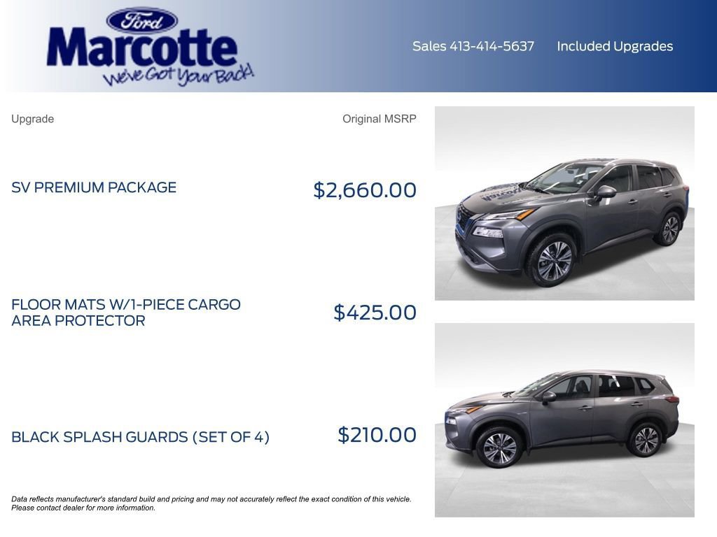 Used 2022 Nissan Rogue SV w/ SV Premium Package image 9