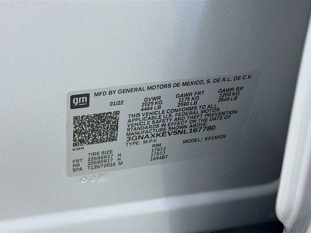 Used 2022 Chevrolet Equinox LT FWD image 36