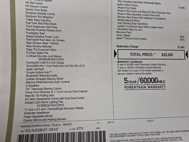 Used 2019 Jeep Compass Trailhawk w/ Leather Interior Group image 26