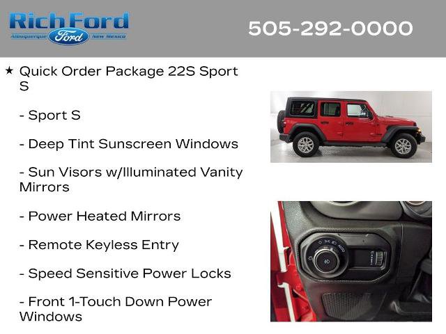 Used 2023 Jeep Wrangler Unlimited Sport AWD/4WD image 11