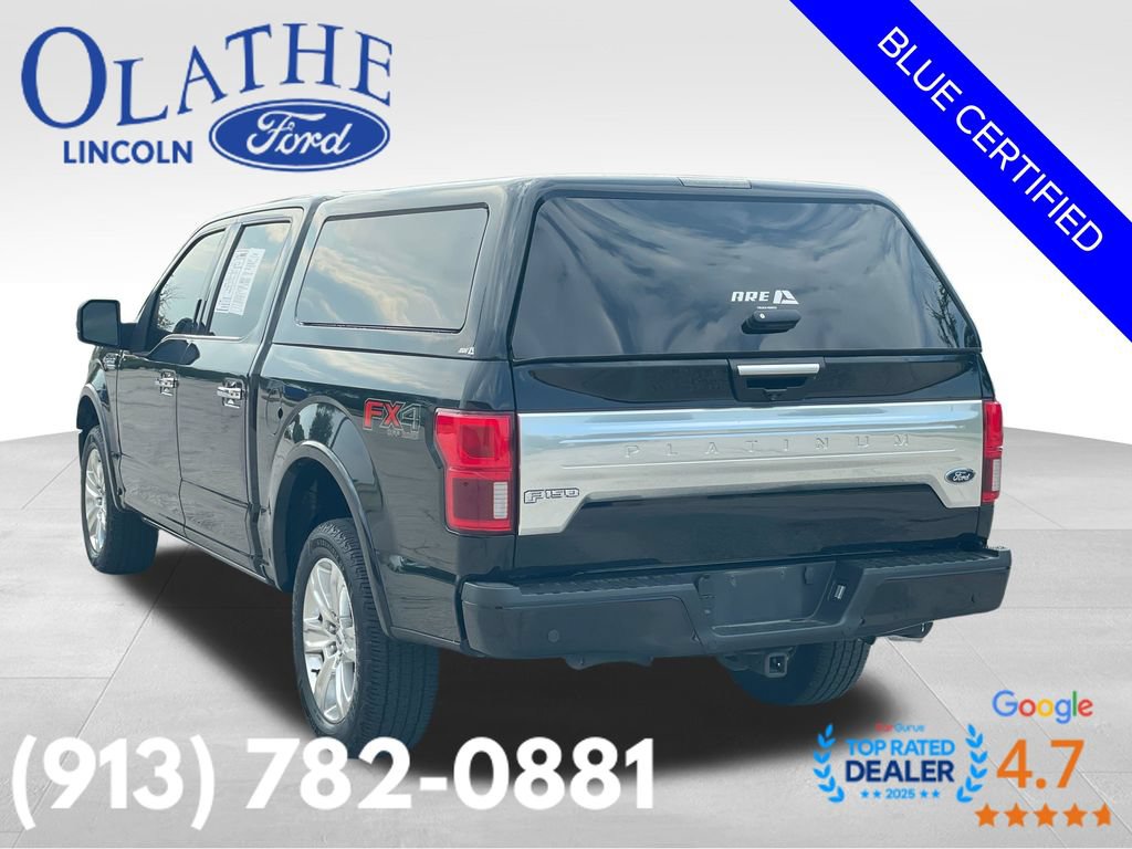 Certified 2020 Ford F150 Platinum w/ Equipment Group 701A Luxury AWD/4WD image 4