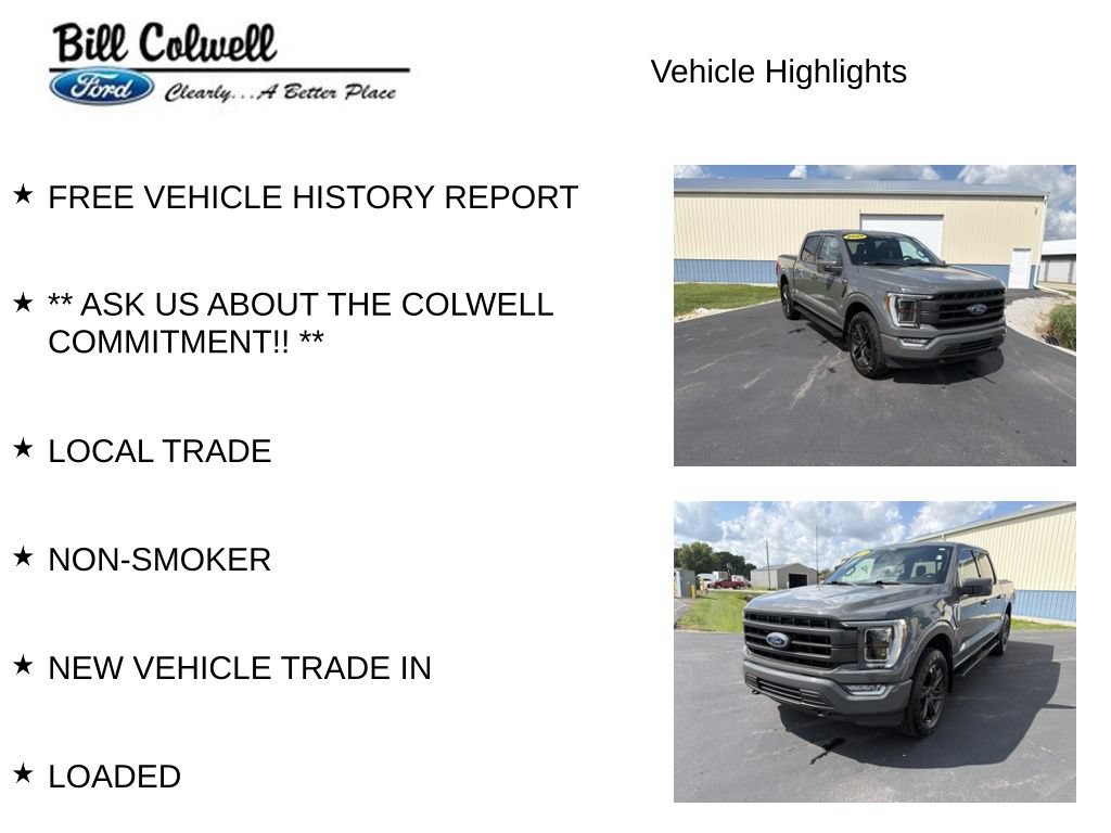 Certified 2021 Ford F150 Lariat w/ Equipment Group 502A High AWD/4WD image 11