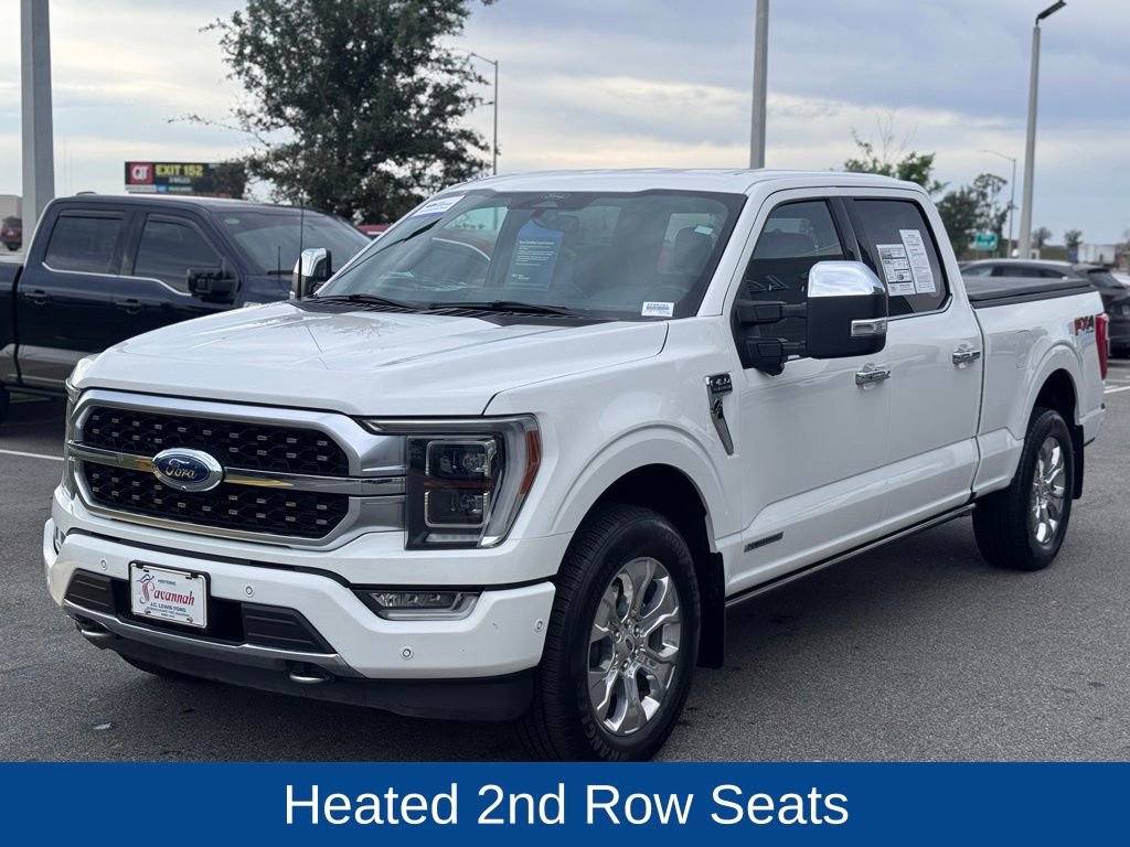 Certified 2022 Ford F150 Platinum w/ Equipment Group 701A High AWD/4WD image 3