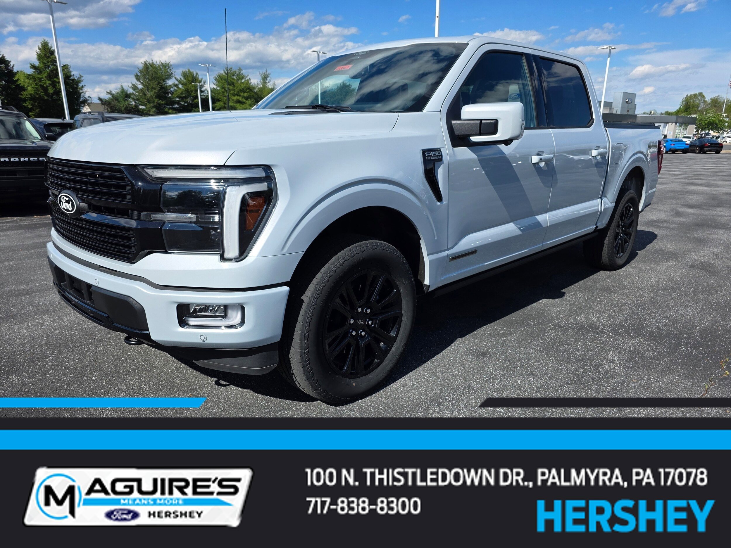 Certified 2025 Ford F150 Platinum w/ Equipment Group 702A High AWD/4WD image 1