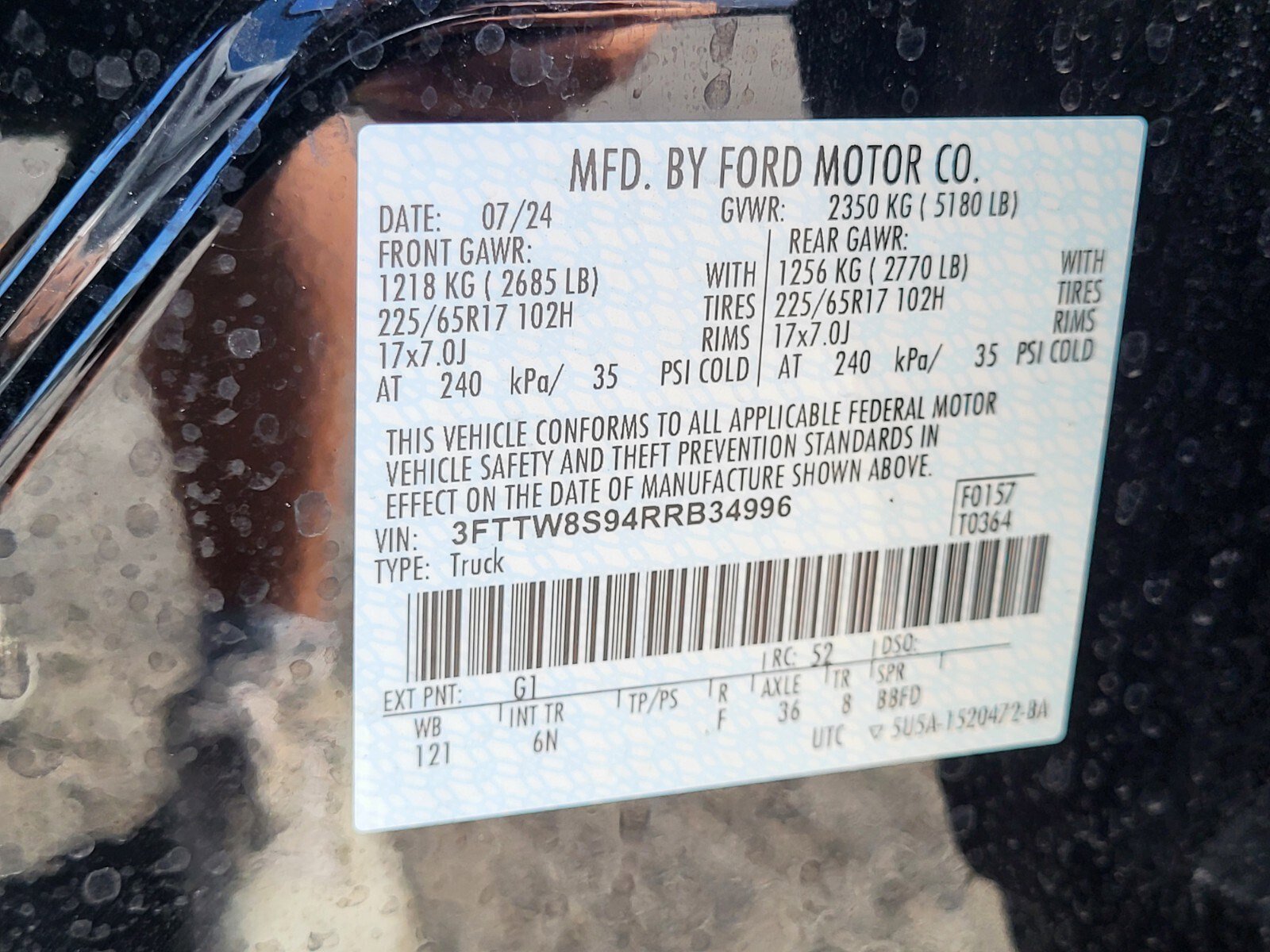 Certified 2024 Ford Maverick Lariat w/ FX4 Off-Road Package image 32