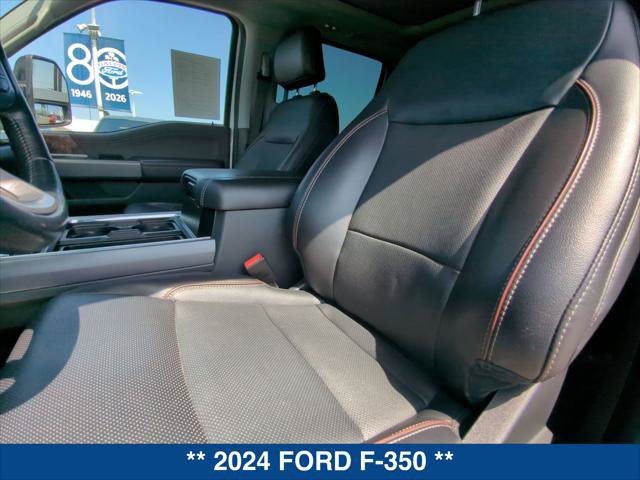 Certified 2024 Ford F350 Lariat w/ Black Appearance Package AWD/4WD image 20