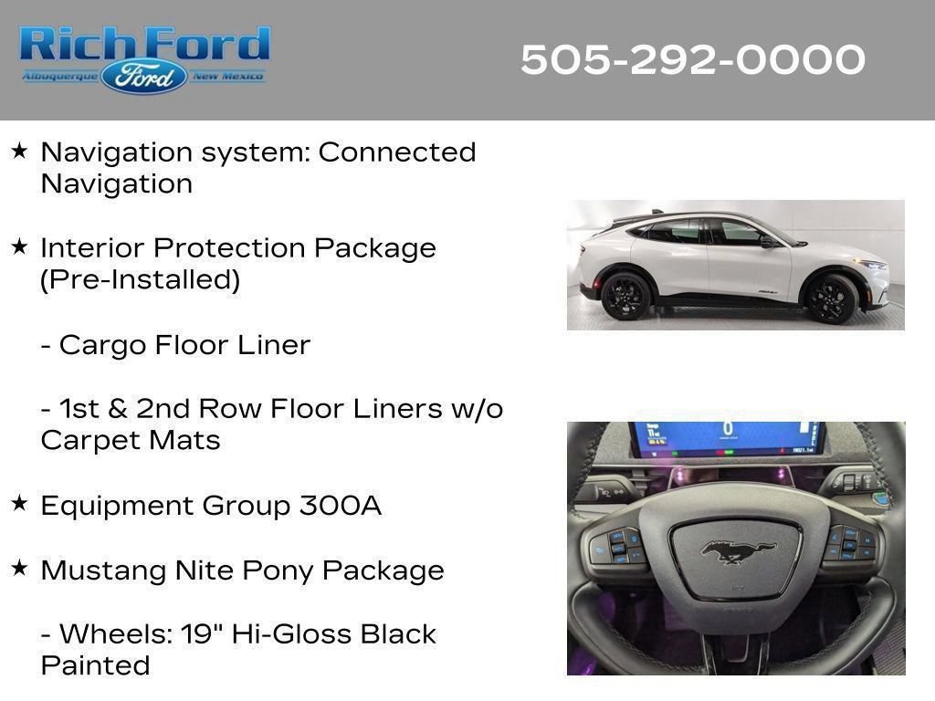 Certified 2023 Ford Mustang Mach-E Premium w/ Mustang Nite Pony Package AWD/4WD image 29