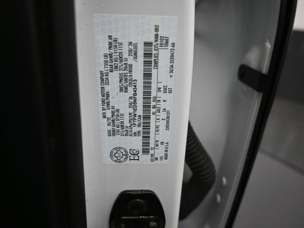 Certified 2022 Ford F150 XLT w/ Equipment Group 302A High image 19