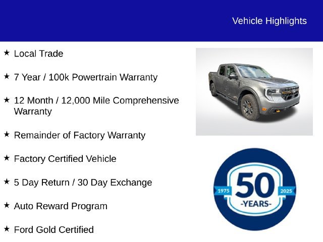 Certified 2025 Ford Maverick Tremor AWD/4WD image 5