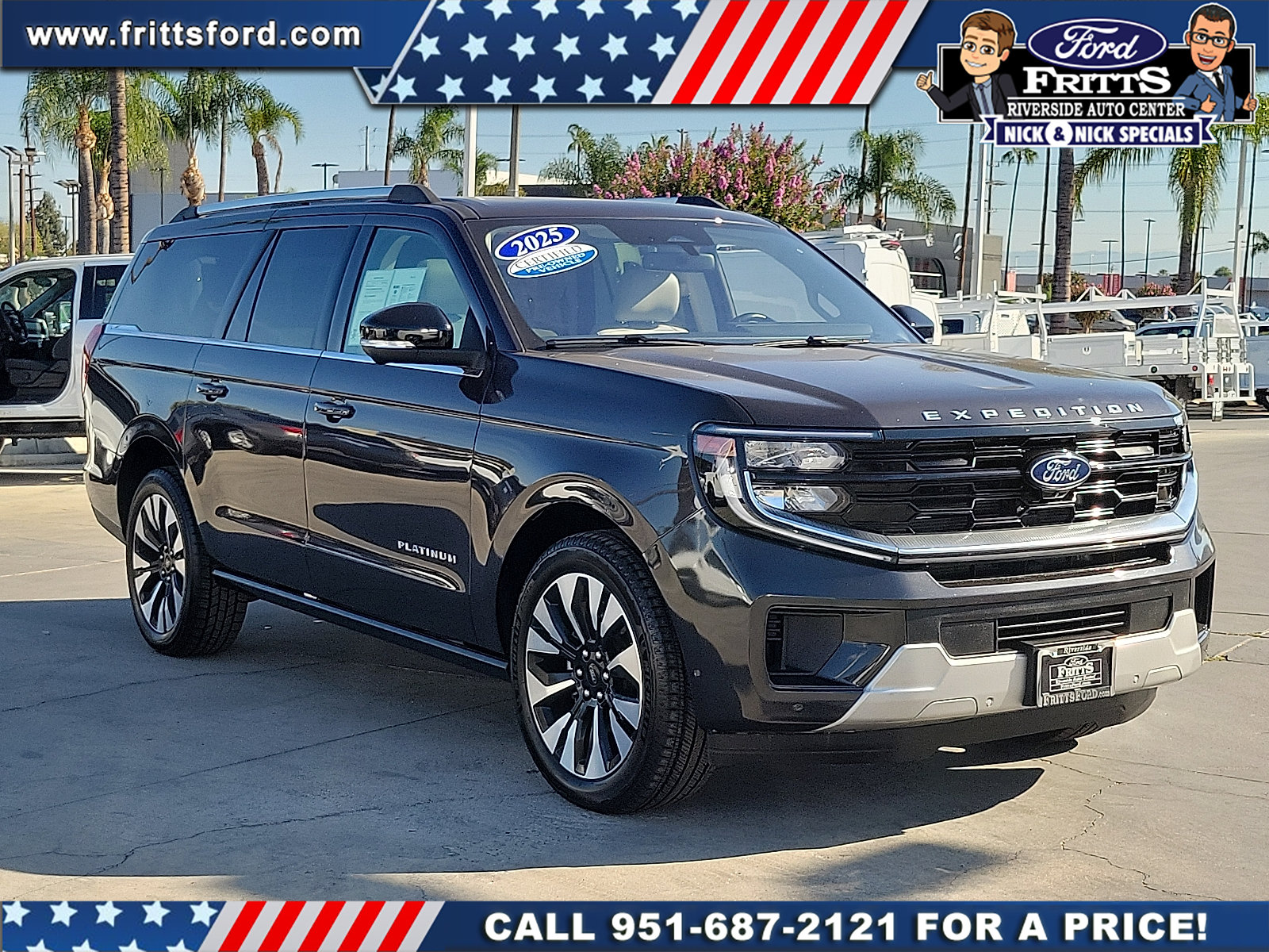 Certified 2025 Ford Expedition Max Platinum w/ Driver's Package AWD/4WD image 21