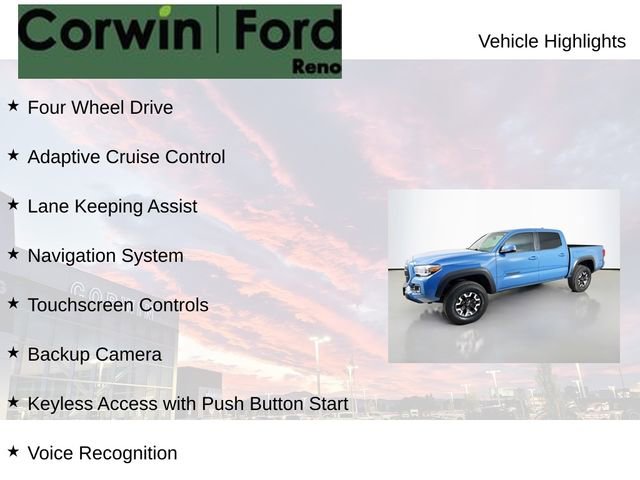 Used 2019 Toyota Tacoma TRD Off-Road w/ Technology Package AWD/4WD image 7