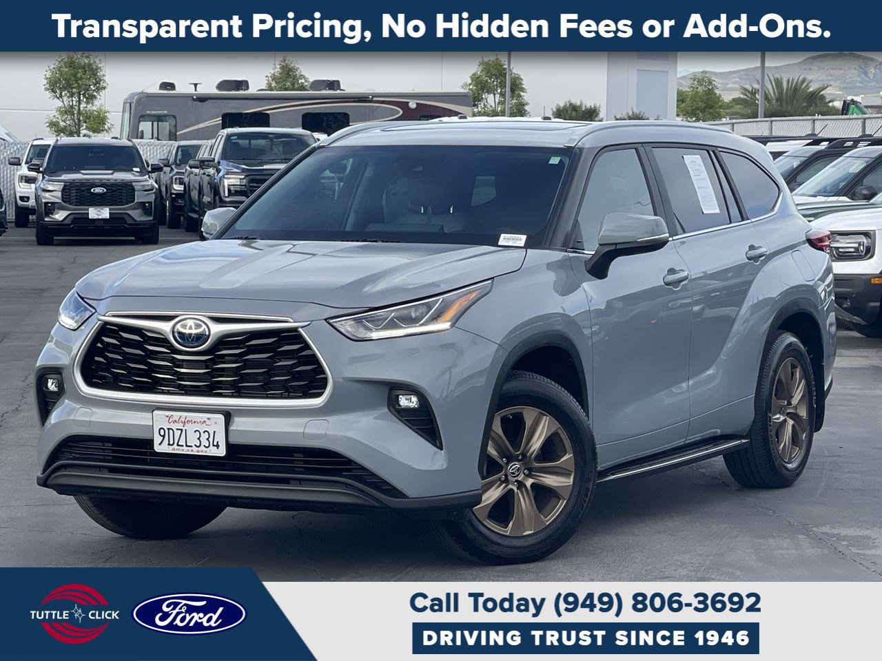 Used 2023 Toyota Highlander Bronze Edition