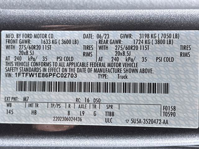 Certified 2023 Ford F150 Lariat w/ Equipment Group 502A High image 33