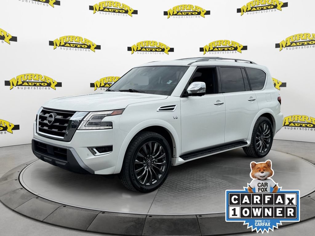 Used 2022 Nissan Armada Platinum w/ Captain's Chairs Package