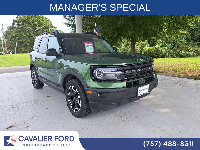 Certified 2023 Ford Bronco Sport Outer Banks w/ Tech Package