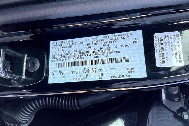 Certified 2025 Ford F150 XLT w/ Equipment Group 301A Standard AWD/4WD image 19