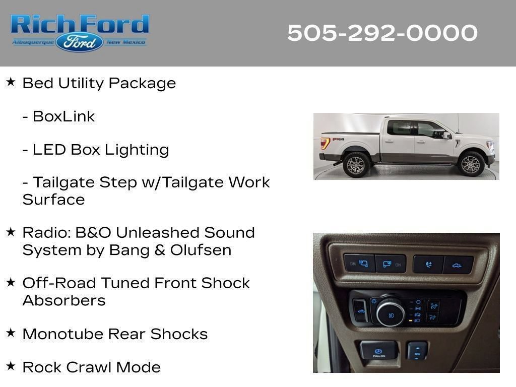 Certified 2023 Ford F150 King Ranch w/ Equipment Group 601A High AWD/4WD image 58