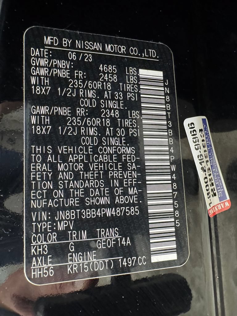 Used 2023 Nissan Rogue SV AWD/4WD image 31