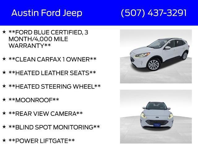 Certified 2021 Ford Escape Titanium w/ Titanium Elite Package image 9