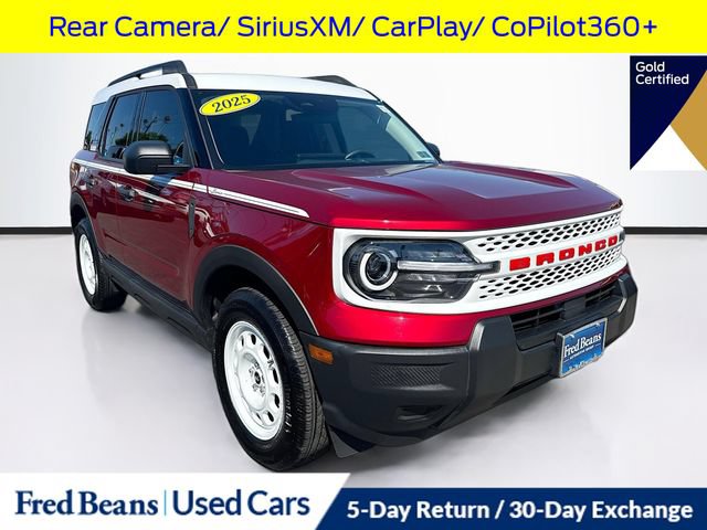 Certified 2025 Ford Bronco Sport Heritage