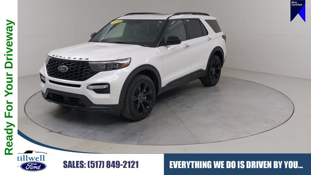 Certified 2023 Ford Explorer ST-Line w/ Class IV Trailer Tow Package