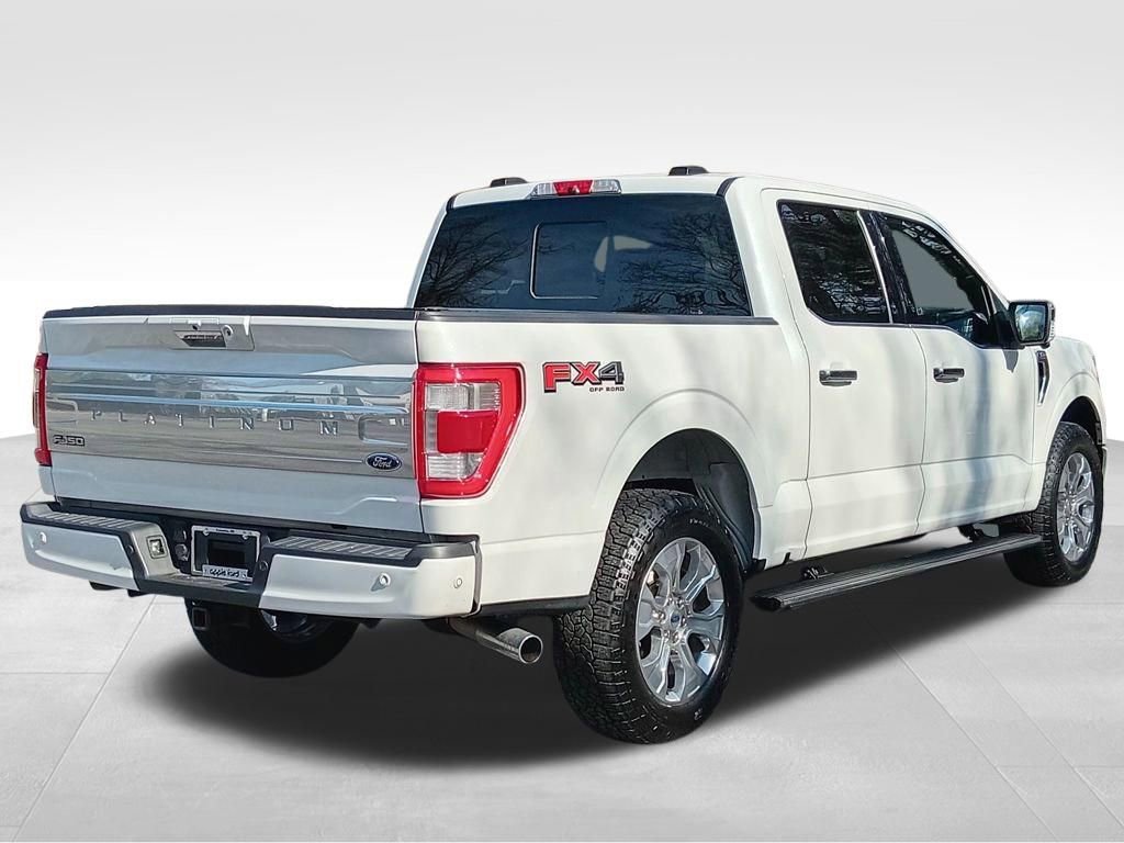 Certified 2021 Ford F150 Platinum w/ Equipment Group 701A High image 3