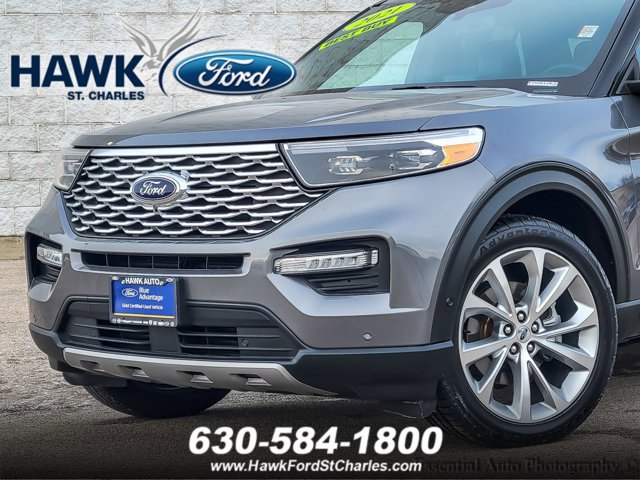 Certified 2021 Ford Explorer Platinum w/ Equipment Group 601A image 2