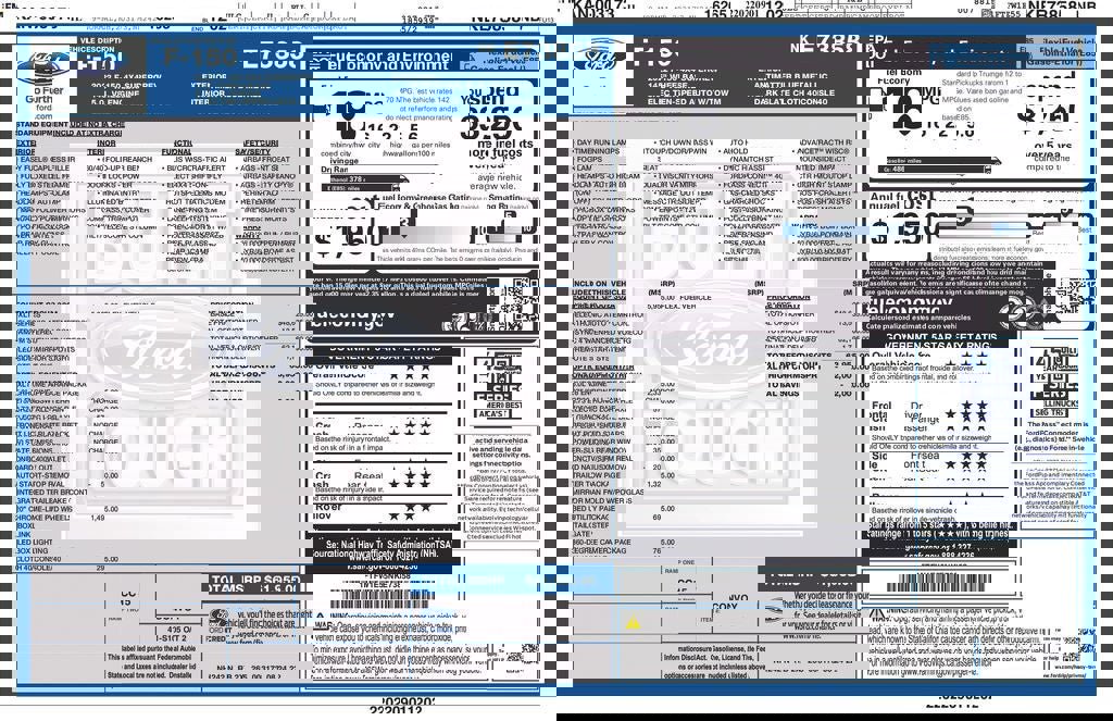 Certified 2022 Ford F150 XLT w/ Equipment Group 302A High image 36