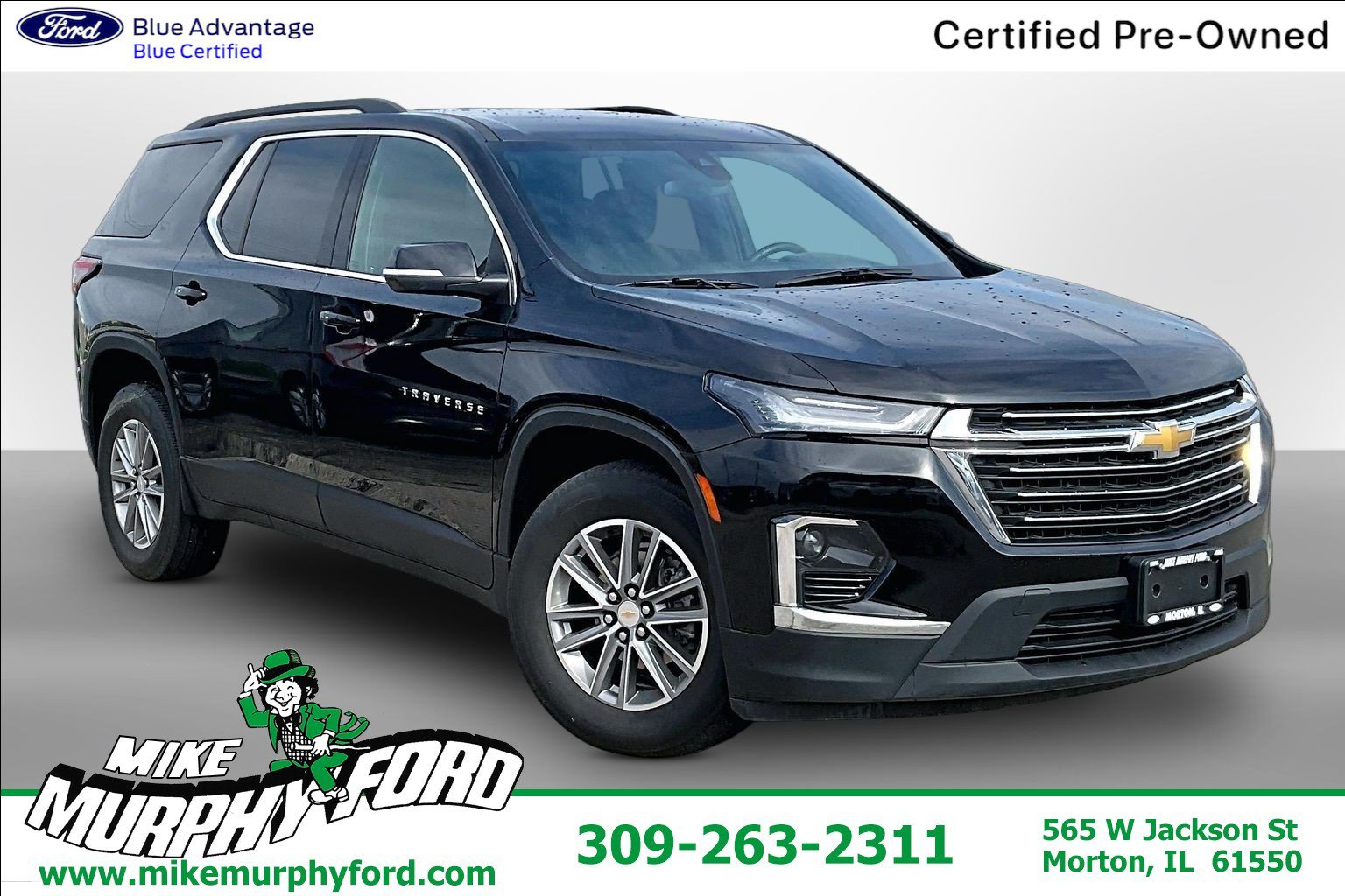 Used 2023 Chevrolet Traverse LT w/ LPO, Floor Liner Package