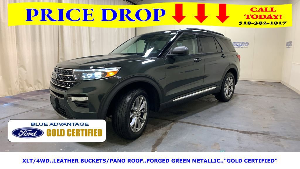 Certified 2022 Ford Explorer XLT w/ Equipment Group 202A image 2