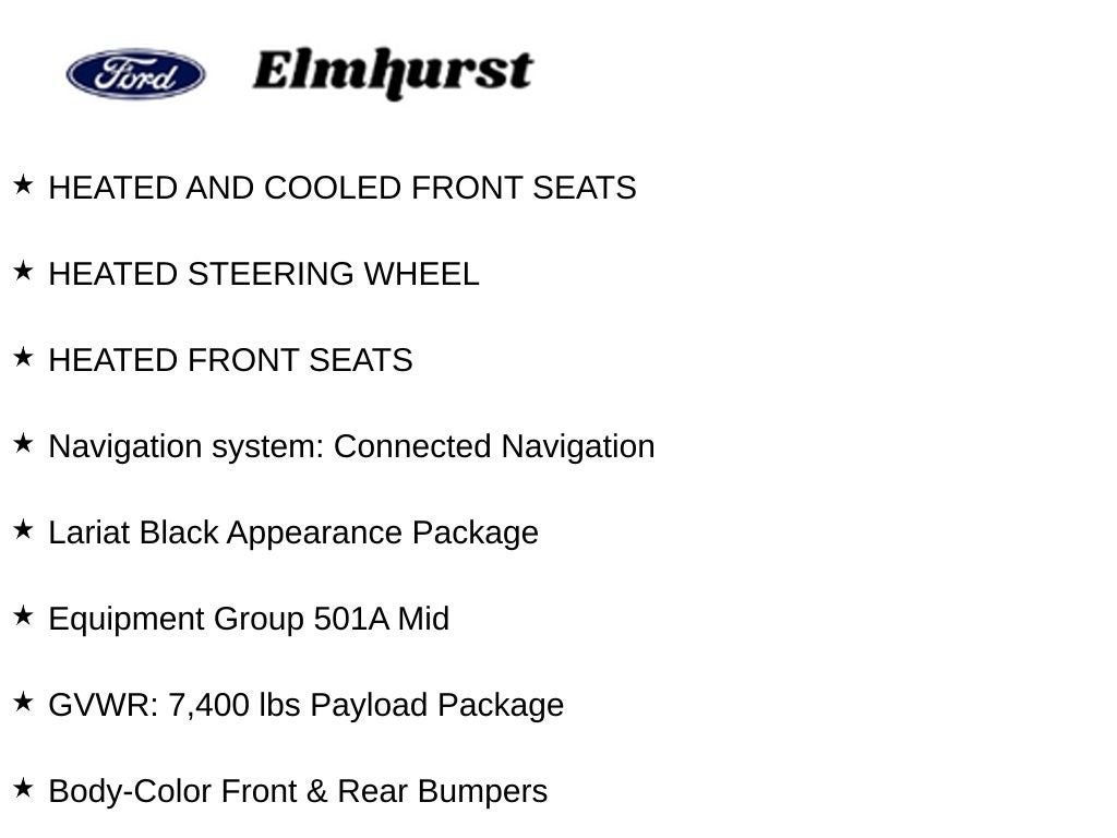 Certified 2025 Ford F150 Lariat w/ Equipment Group 501A Mid AWD/4WD image 11